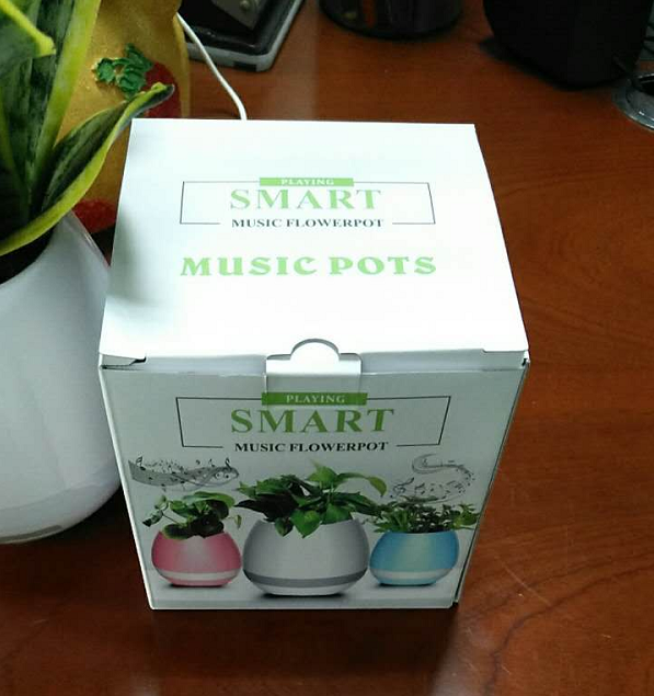 Pot de fleurs intelligent de bluetooth de musique avec le prix usine très concurrentiel et le délai de livraison rapide